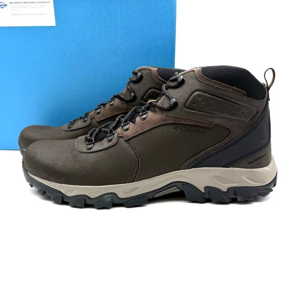 Columbia Men\'s Size 17 Newton Ridge Plus II Waterproof Leather Hiking Boot Shoe